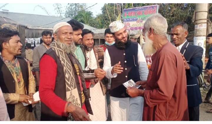 নেত্রকোণা পূর্বধলা -৫ আসনের স্বতন্ত্র প্রার্থী সোহেলের গণসংযোগ